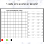 Excel Generator de Jocuri - Colorează după Număr