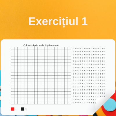 15 Exerciții și Răspunsuri de colorare după numere