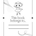 Balerina Capucina &amp; Prietenii ei – Carte de colorat pentru copii [fișier .PDF]