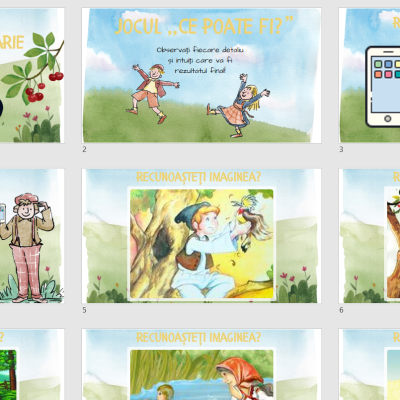 Lecție deschisă  „Amintiri din copilărie” [fișier .PPTX]