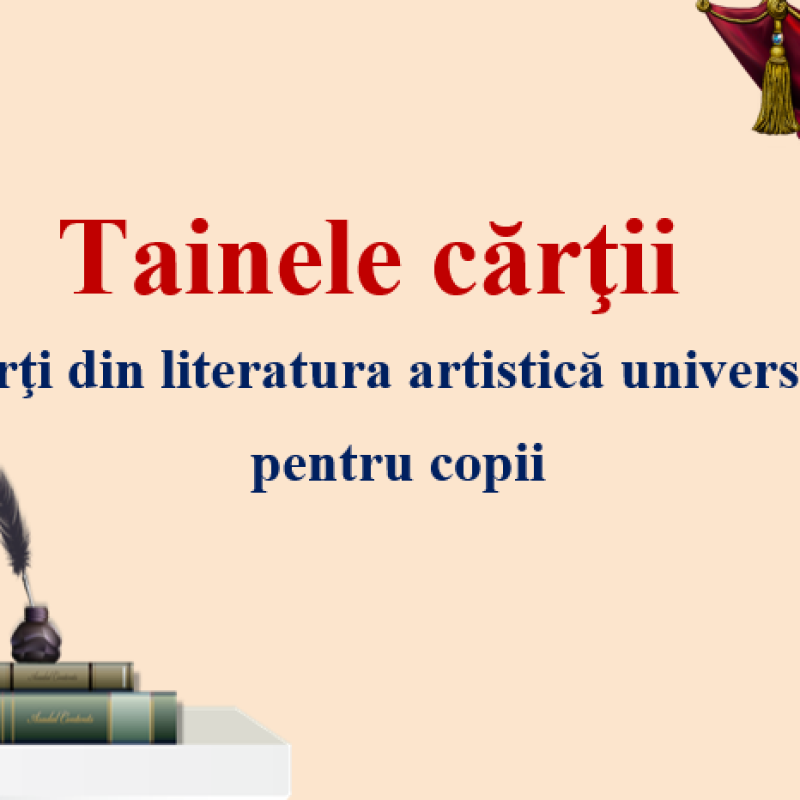 L.Lit.Română. Clasa a IV-a. Cărţi din literatura artistică universală pentru copii [fișier .PPTX]