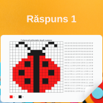 15 Exerciții și Răspunsuri de colorare după numere