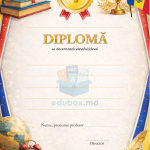 Set diplome A4 – Locul I, II, III și Mențiune [fișier .PDF]