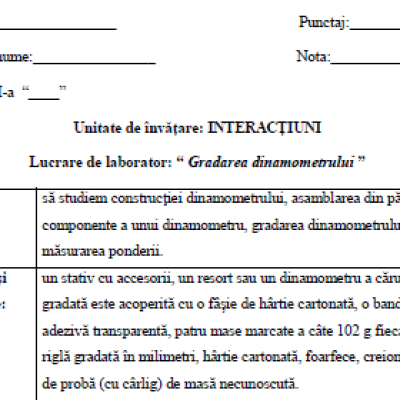 Lucrari de laborator_Grаdаreа dinаmоmetrului_cl.7 [fișier .PDF]