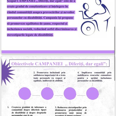 Diferiți, dar egali – Resursă digitală pentru educație incluzivă [fișier .PPTX]