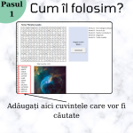 Excel Generator de Jocuri - Căutare de Cuvinte