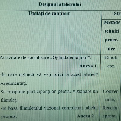 ATELIER INSTRUCTIV-METODIC „IMPACTUL FORMATIV AL EXCURSIILOR DIDACTICE” [fișiere .DOCX + .PPT + .MP4]