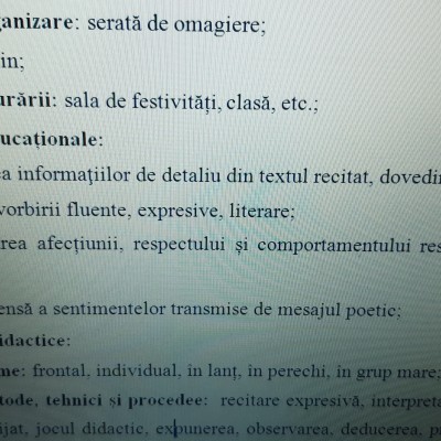 ACTIVITATE EXTRACURRICULARĂ  „DE ZIUA TA, MĂICUȚA MEA!” [fișier .DOCX]