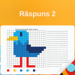 15 Exerciții și Răspunsuri de colorare după numere