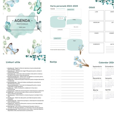 Agenda profesorului [fișier .PDF]