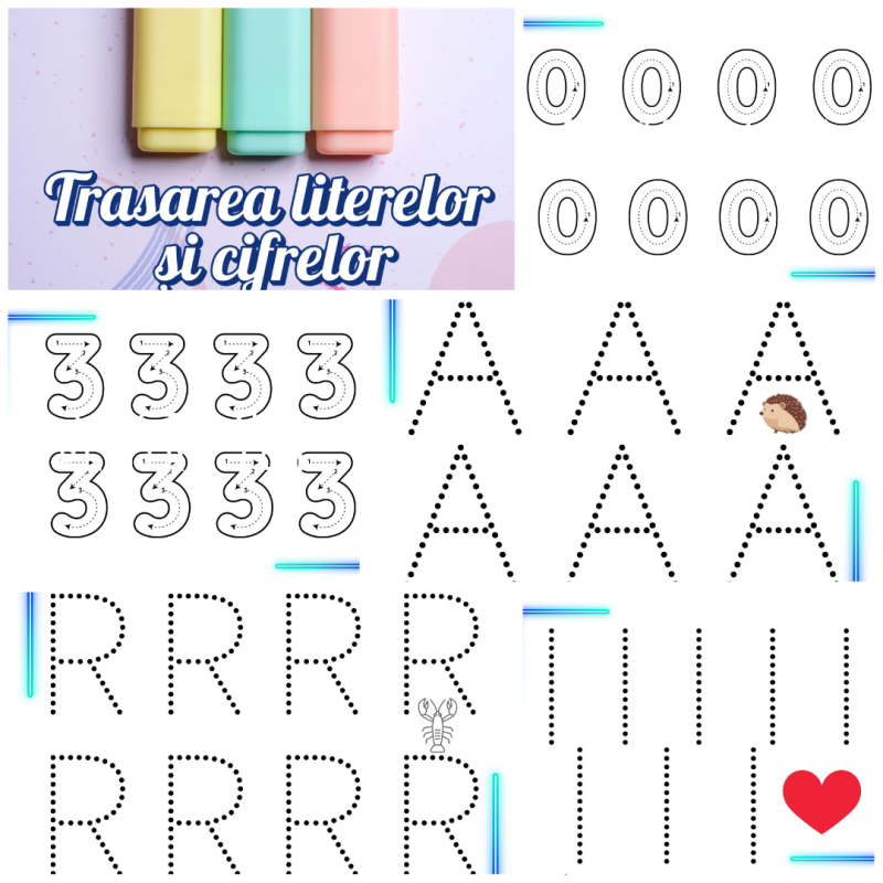 Alfabet si cifre [fișier .PDF]