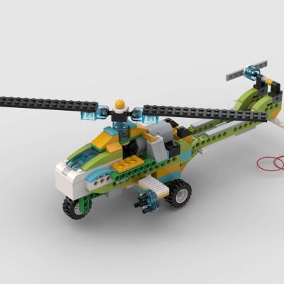 Instrucțiune Elicopter - set WeDo 2.0