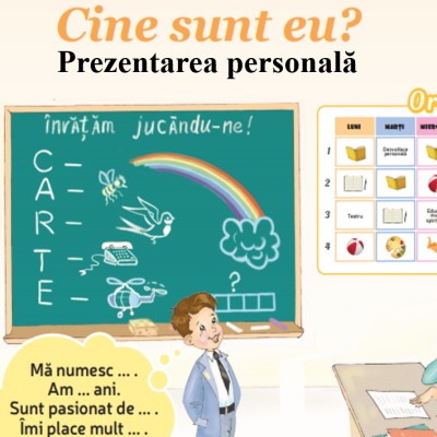 Abecedar_Prezentarea personală. Cine sunt eu