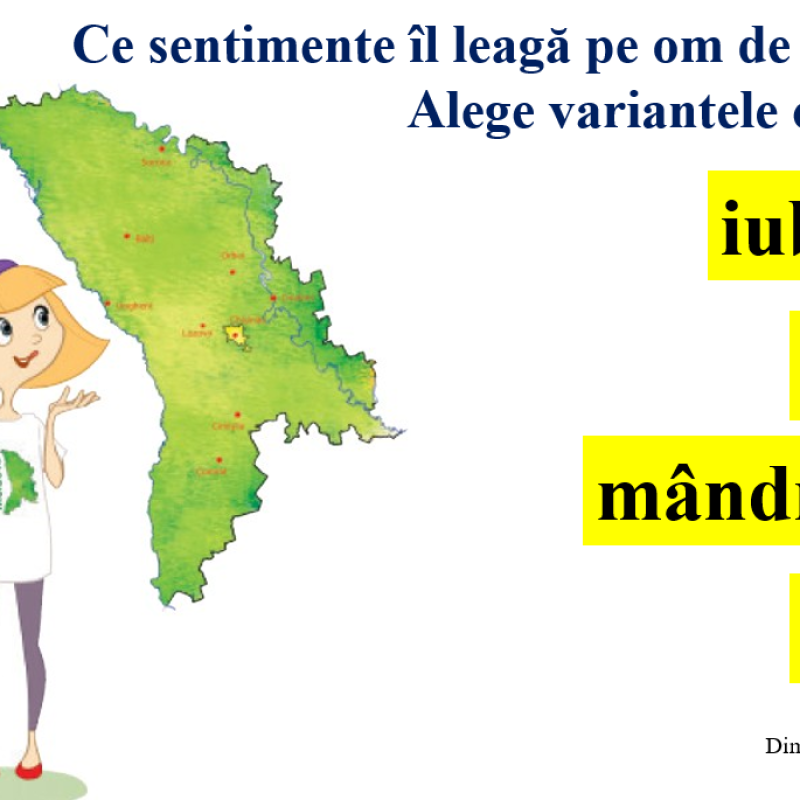 Republica Moldova- o țară, o casă, un grai (PPT)