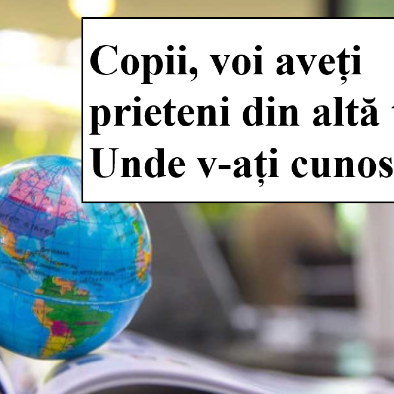 Abecedar_Litera K. Textul „Prietenie”