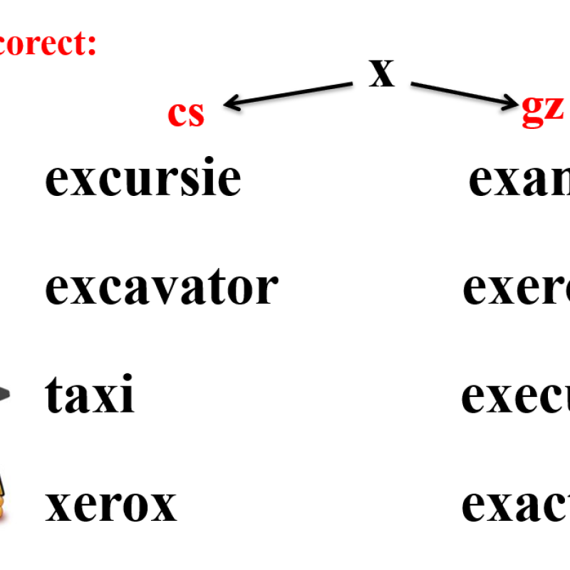 Abecedar_Sunetele [cs], [gz] și litera X