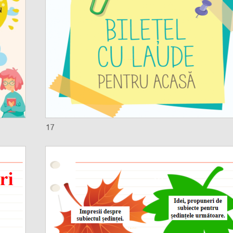 Ședință cu părinții_Clasa I (prima ședință)/ PPT
