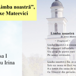 Clasa I - pentru poezia „Limba noastră”, de A. Mateevici - Dimitriu Irina [fișier .PPTX]
