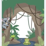 AVENTURĂ LA ZOO - Cartea mea de colorat [fișier .PDF]