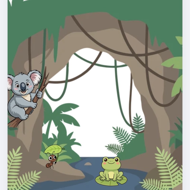 AVENTURĂ LA ZOO - Cartea mea de colorat [fișier .PDF]