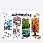 Planșă educativă - ANOTIMPURILE [fișier .PDF]