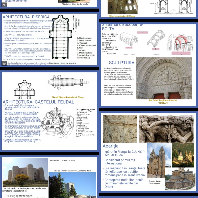 Istoria artei - Arta romanică