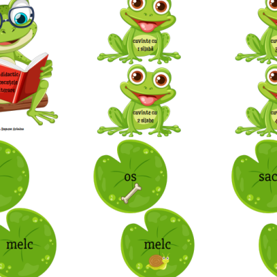 Joc didactic: Broscuțele literare