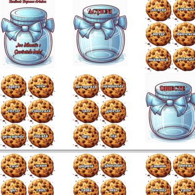 Joc didactic: Cuvintele dulci