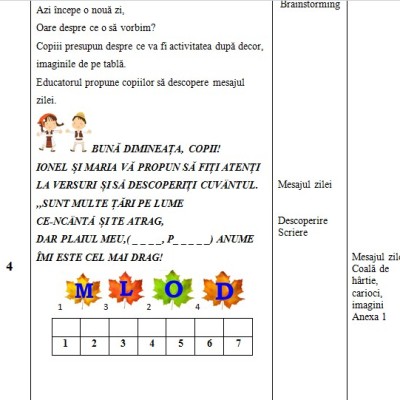 Proiect didactic - Moldova mea gură de rai [fișier .DOCX]