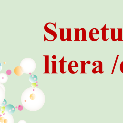 L.Lit.Română. Clasa I-âi. Sunetul [o] şi litera de tipar o. Litera o (mic) de mână [fișier .PPTX]