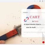 Copertă de caiet la Fizică  [fișier .PDF]