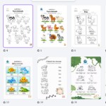 Învață engleza colorând – Carte educațională pentru copii [Fișier .PDF]