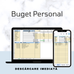 Buget personal automatizat în Excel [fișiere .XLSX + .PDF]