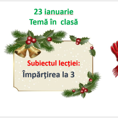 Cl.2_Împărțirea la 3