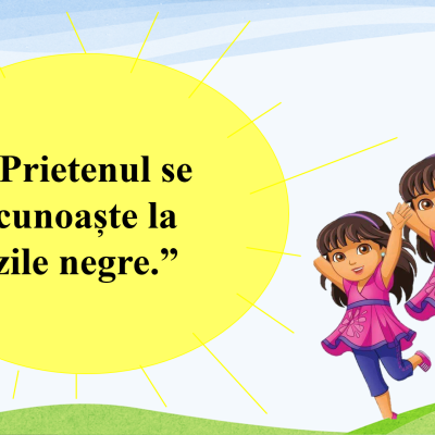 LL română cl.4.Delimitarea textului în fragmente. Text-suport ,,Cei trei prieteni [fișier .PPTX]