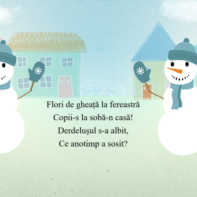 LL rom. cl. a II-a, Iarna de A.Busuioc și I.Nechit [fișier .PPTM]