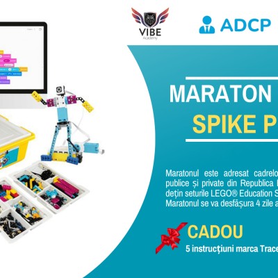 Curs cu 4 lecții și 5 instrucțiuni gratuite - LEGO Spike Prime