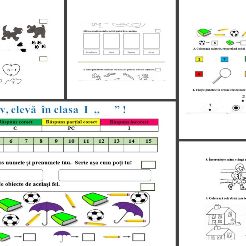Sunt pregătit, pregătită pentru școală