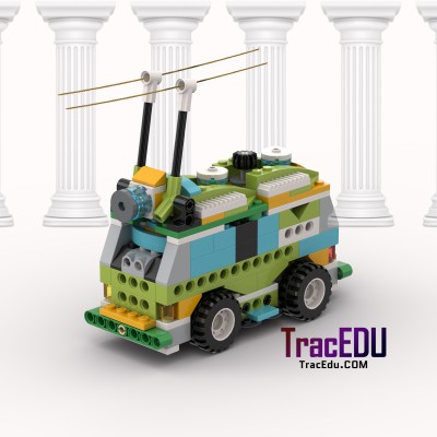 Instrucțiune Troleibuz - set WeDo 2.0