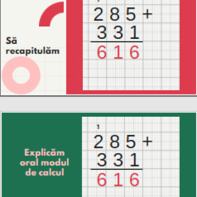 Matematica. Clasa a III-a. SCĂDEREA CU ÎMPRUMUT LA ORDINUL SUTELOR. Lecția 1 [fișier .PPTX]