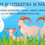 L.lit.română. Clasa I-âi. Intonarea propoziției. Textul -  suport  „Iedul cu trei capre” de Octav Pancu-Iaşi. Semiovalul. [fișier .PPTX]