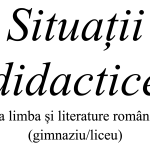 Model de situații didactice rezolvate  la limba și literatura română/ Interviu de performanță [fișier .DOCX]
